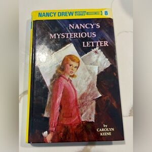Nancy Drew Book Hardcover #8 Nancy’s Mysterious Letter